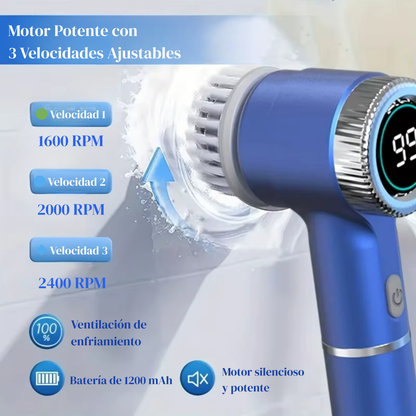 Relnexa | Esponja eléctrica Pro 5 en 1